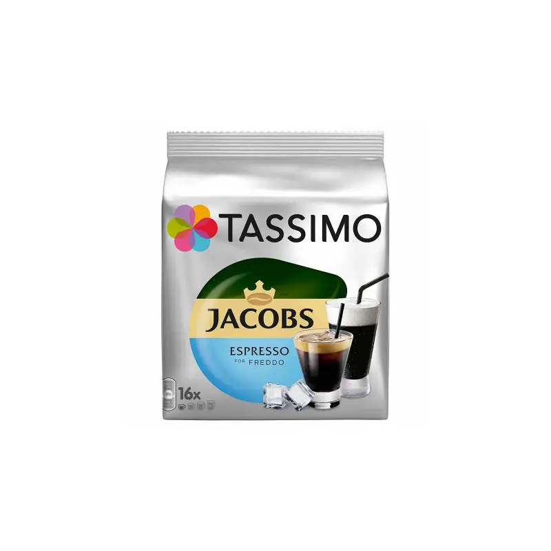 JACOBS Tassimo Καφές Espresso Freddo Σε Κάψουλες 16τεμ. 144γρ
