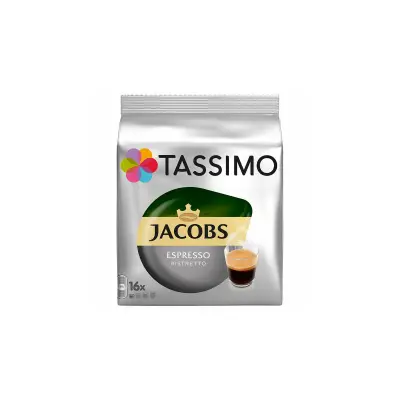 JACOBS Tassimo Καφές Espresso Ristretto Σε Κάψουλες 16τεμ. 128γρ