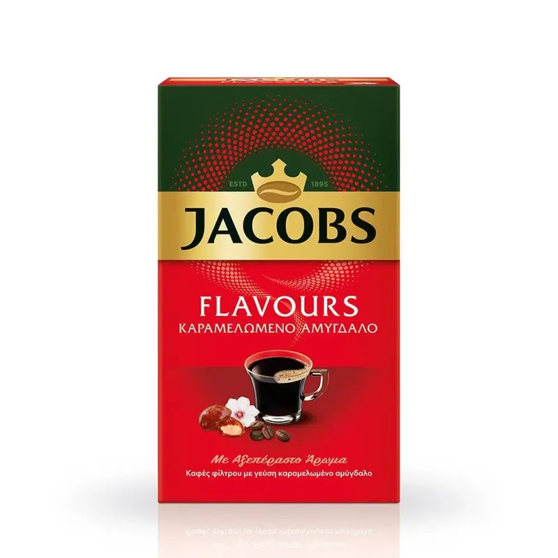 JACOBS Καφές Φίλτρου Καραμελωμένο Αμύγδαλο 250g