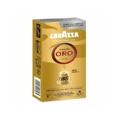 LAVAZZA Κάψουλες Espresso Qualita Oro Συμβατές με Μηχανή Nespresso 10caps