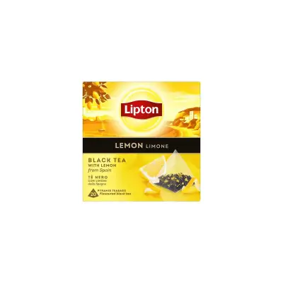 LIPTON Μαύρο Τσάι Λεμόνι Σε Πυραμίδες 20×1,7γρ