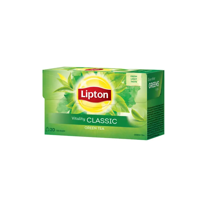 LIPTON Πράσινο Τσάι Classic 20 Φακελάκια
