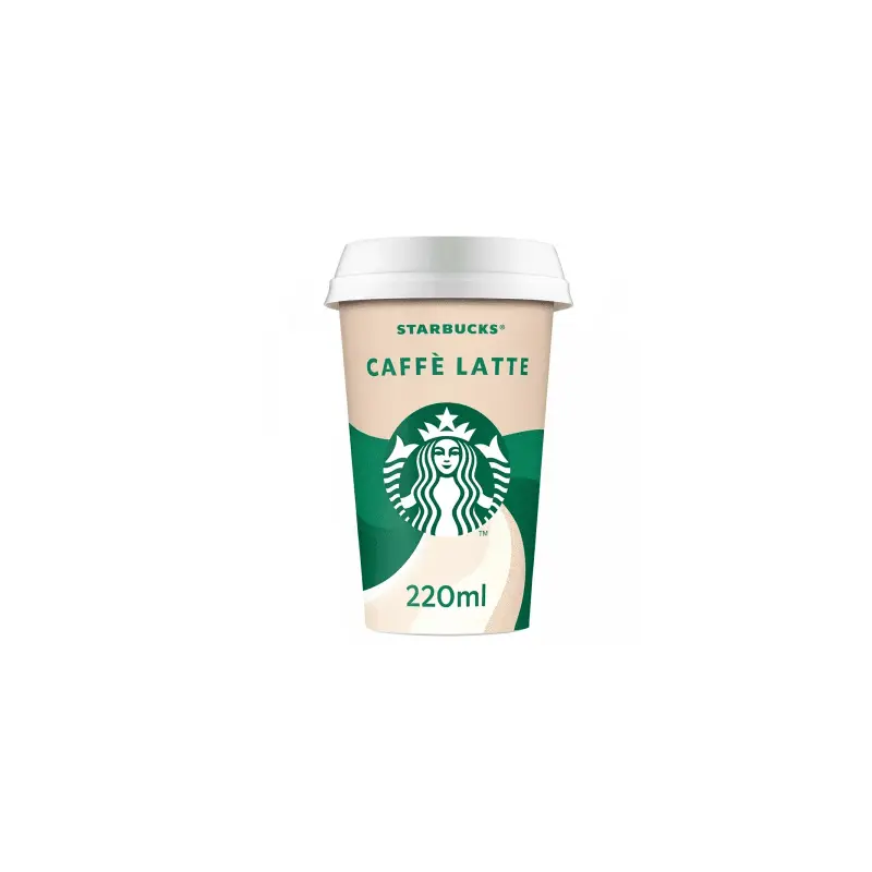 STARBUCKS Ρόφημα Γάλακτος Καφέ Latte 220ml