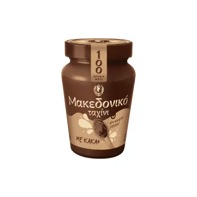 ΜΑΚΕΔΟΝΙΚΟ Ταχίνι Με Κακάο 350gr