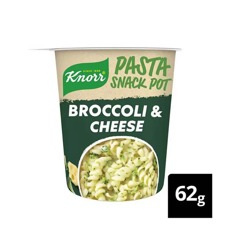 KNORR Μπρόκολο & Τυρί Snack Pot 62γρ
