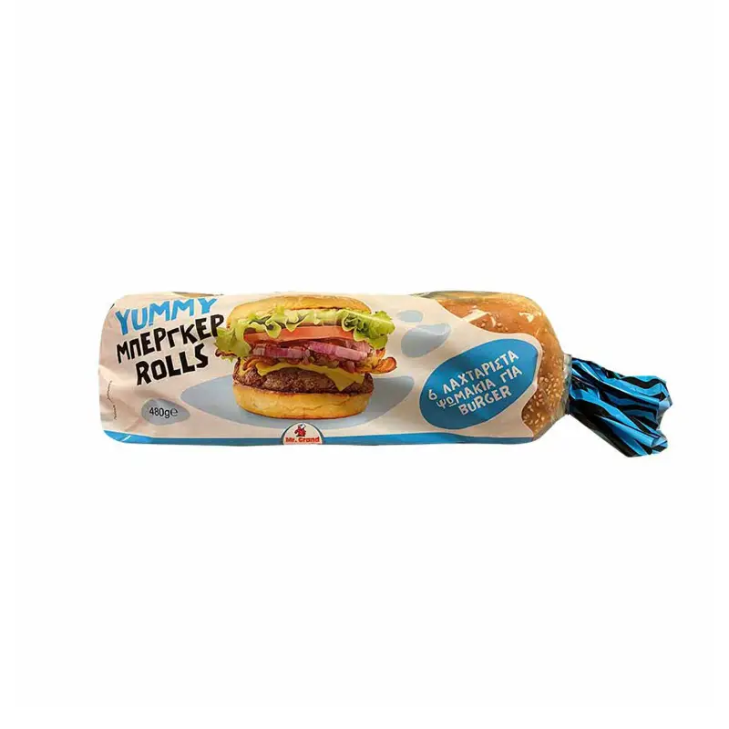 MR.GRAND Χάμπουργκερ Big Rolls 480γρ
