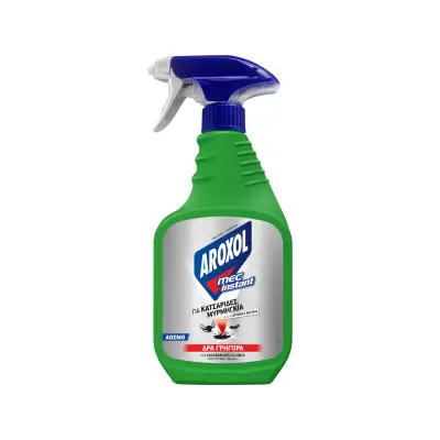 AROXOL Mec Instant Εντομοκτόνο Spray για Κατσαρίδες _ Σκόρο _ Μυρμήγκια _ Κοριούς 400ml