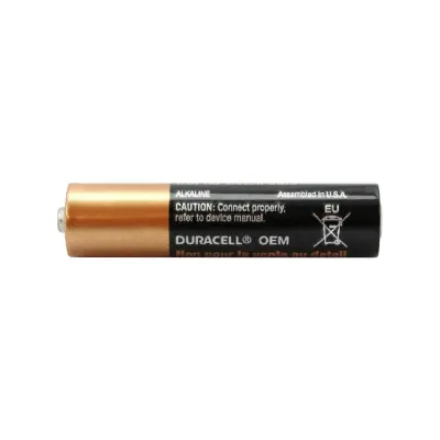 Duracell MN2400 AAA LR03 1.5V Alkaline Button Top Battery, Bulk