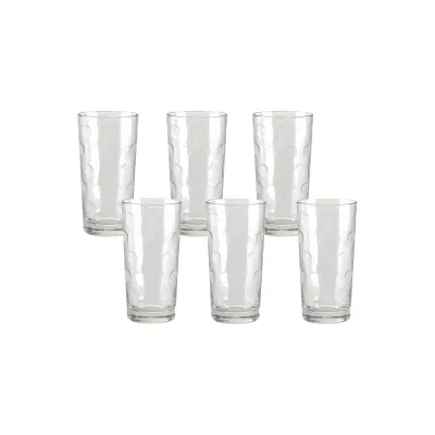 Uniglass Kyknos Σετ Ποτήρια Νερού από Γυαλί 155ml 6τμχ