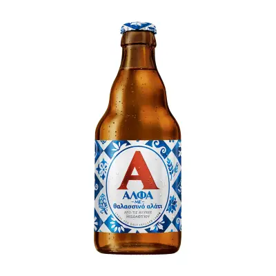 ΑΛΦΑ Μπίρα Lager με Αλάτι 330ml