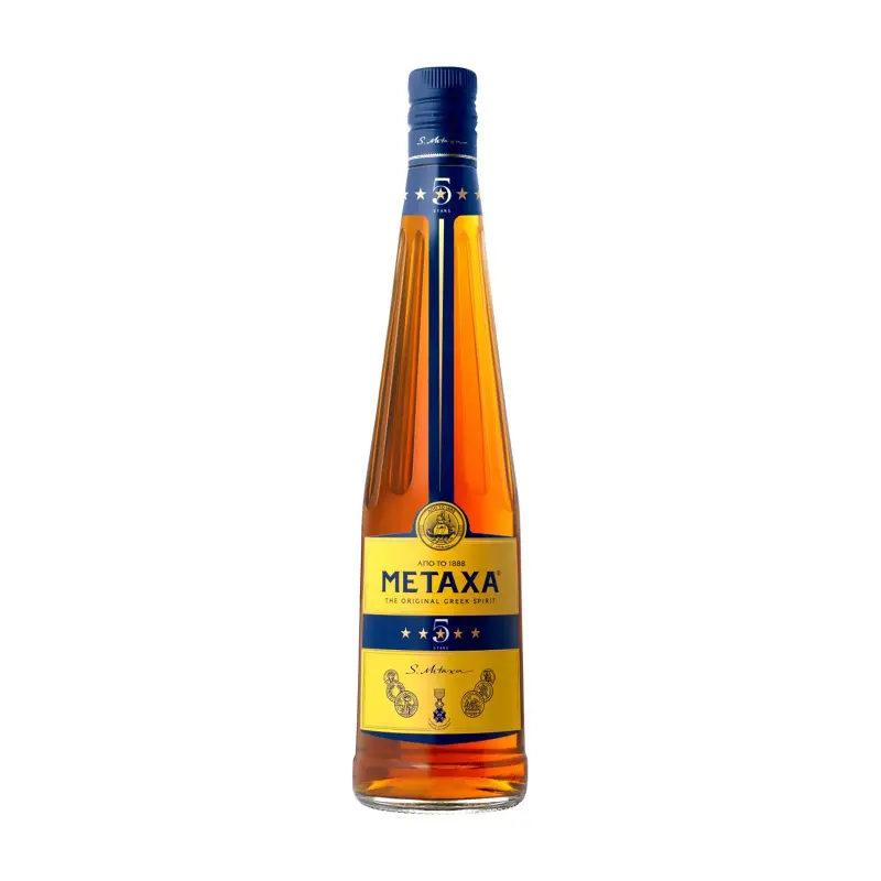 METAXA 5' Stars Αλκοολούχο Ποτό 700ml