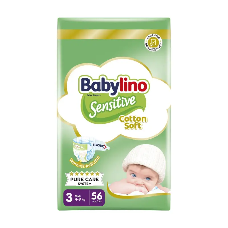 BABYLINO No 3 4-9κιλα 56 τεμ