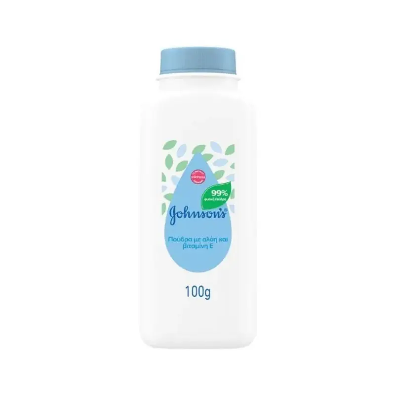 JOHNSON_S Powder Πούδρα με Αλόη & Βιταμίνη Ε 100 g