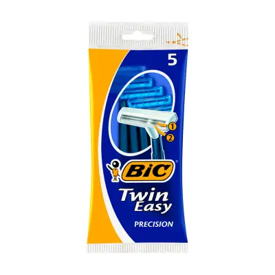BIC Twin Easy Precision Ξυραφάκια Μιας Χρήσης 5τεμ