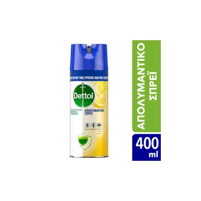 DETTOL Απολυμαντικό Spray Lemon Breeze 400ml