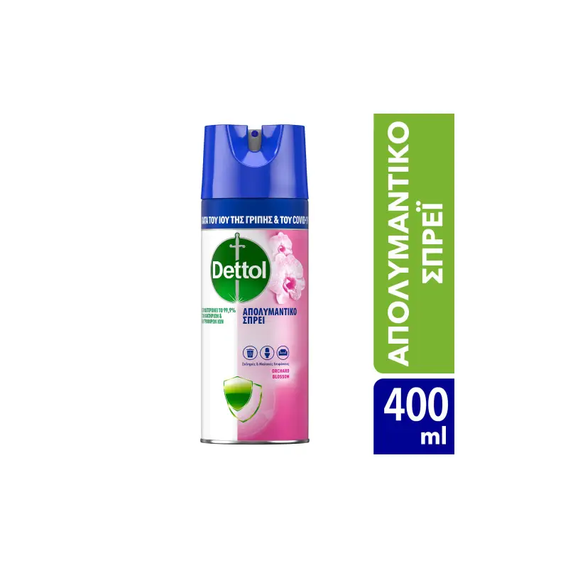 DETTOL Απολυμαντικό Spray Orchard Blossom 400ml