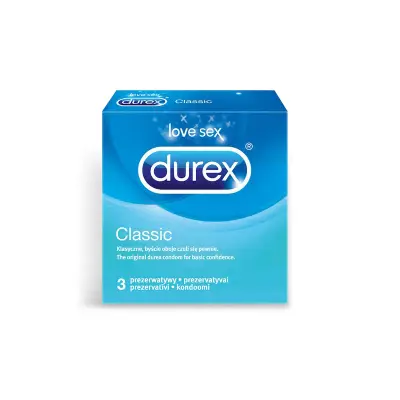 DUREX Προφυλακτικά Classic 3τμχ