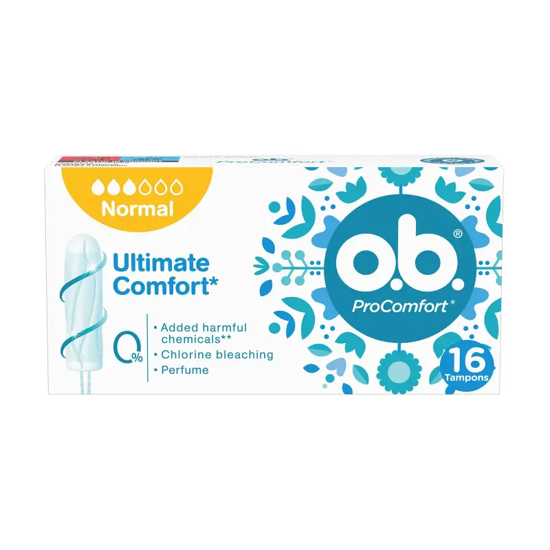 O.B. Pro Comfort Ταμπόν Normal 16τεμ