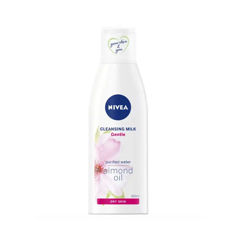 NIVEA Caring Almond Γαλάκτωμα Καθαρισμού Προσώπου 200ml