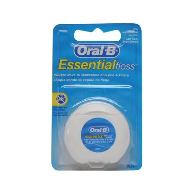 ORAL-B Essential Floss Κερωμένο Οδοντικό Νήμα 50m