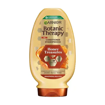 BOTANIC THERAPY Honey Treasures Κρέμα Conditioner Επανόρθωσης για Φθαρμένα Μαλλιά 200ml