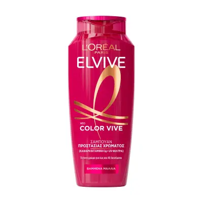 ELVIVE Color Vive Σαμπουάν Περιποιήσης Χρώματος για Βαμμένα & με Ανταύγειες Μαλλιά 400ml