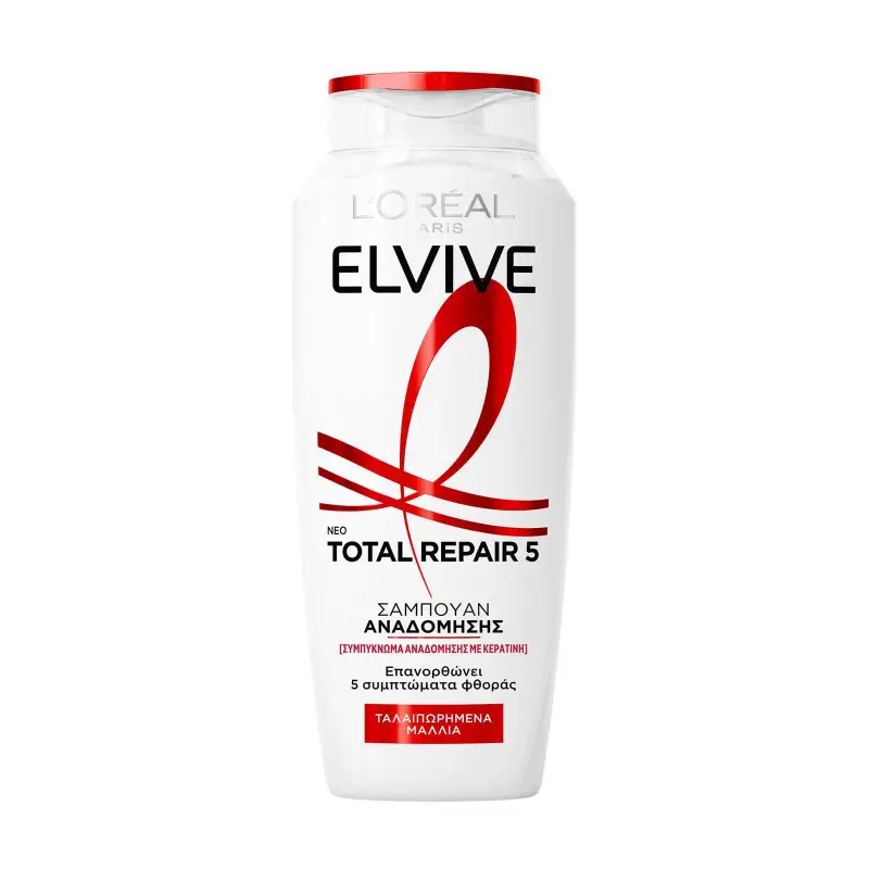 ELVIVE Total Repair 5 Σαμπουάν Αναδόμησης για Ταλαιπωρημένα Μαλλιά 400ml