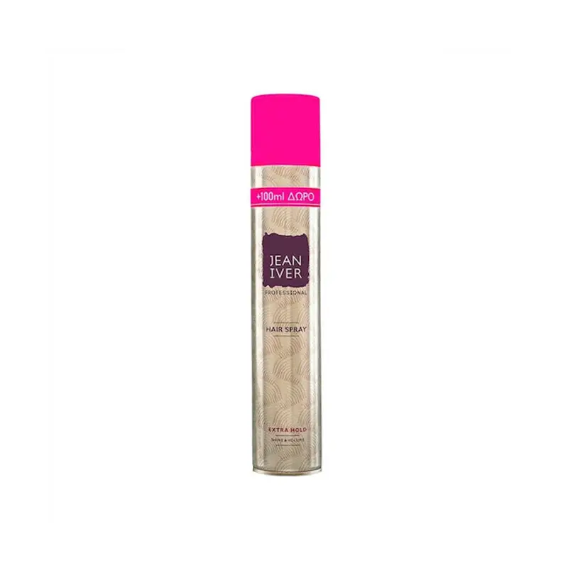 JEAN IVER Hair Spray Extra Hold Spray Μαλλιών για Κράτημα 400ml