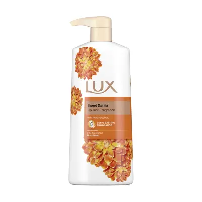 LUX Αφρόλουτρο Sweet Dahlia με Έλαιο από Πατσουλί Αντλία 600ml