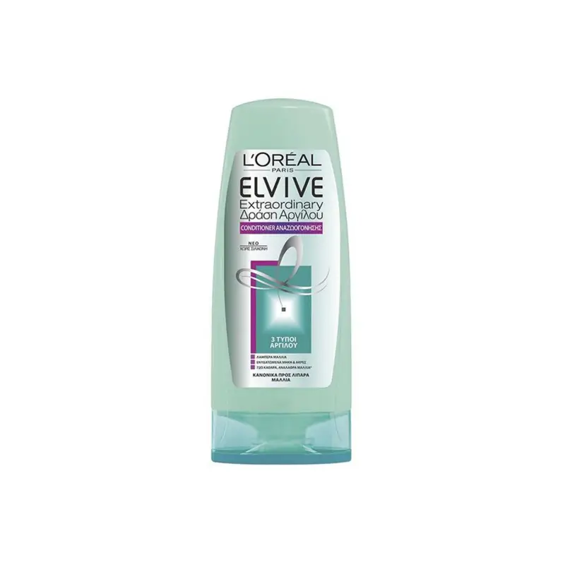 L_OREAL Elvive Extraordinary Δράση Αργίλου Conditioner 300ml
