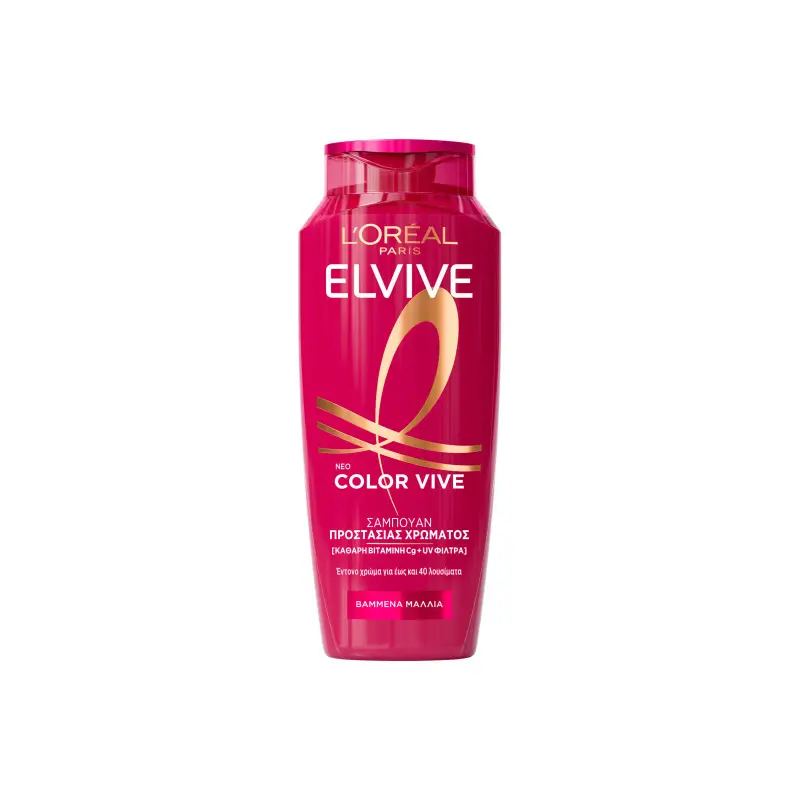 L_OREAL Paris Elvive Color Vive Σαμπουάν Αναδόμησης_Θρέψης & Διατήρησης Χρώματος για Βαμμένα Μαλλιά 400ml