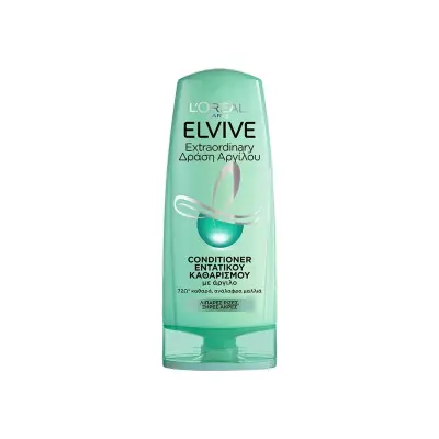 L_OREAL Paris Elvive Extraordinary Argile Conditioner Αναδόμησης_Θρέψης για Όλους τους Τύπους Μαλλιών 300ml