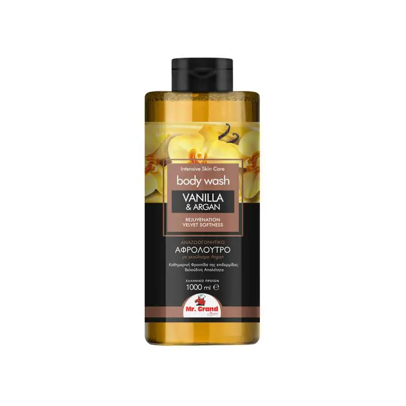 MR.GRAND Αφρόλουτρο Vanilla & Argan Oil 1lt