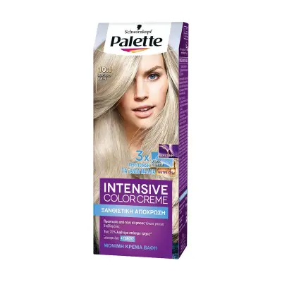 PALETTE Intensive Color Creme Βαφή Μαλλιών Νο10.1 Κατάξανθο Σαντρέ