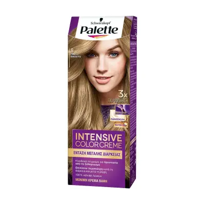PALETTE Intensive Color Creme Βαφή Μαλλιών Νο8 Ξανθό Ανοικτό