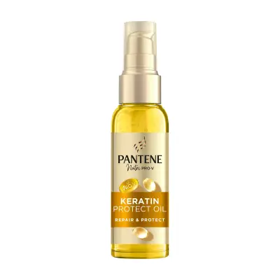 PANTENE Keratin Protect Λάδι Leave In για Αδύναμα & Ταλαιπωρημένα Μαλλιά 100ml