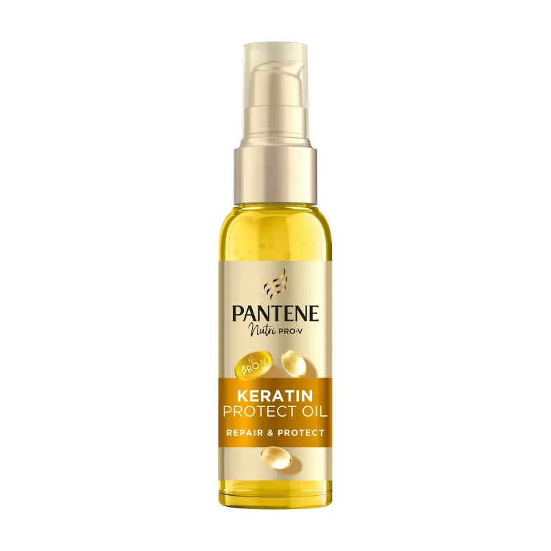 PANTENE Keratin Protect Λάδι Leave In για Αδύναμα & Ταλαιπωρημένα Μαλλιά 100ml