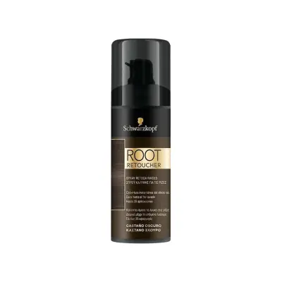 SCHWARZKOPF Root Retoucher Spray Καστανό Σκούρο 120ml