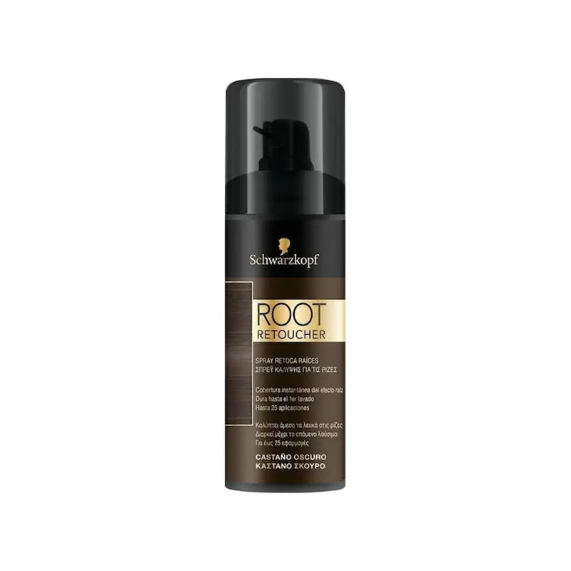 SCHWARZKOPF Root Retoucher Spray Καστανό Σκούρο 120ml