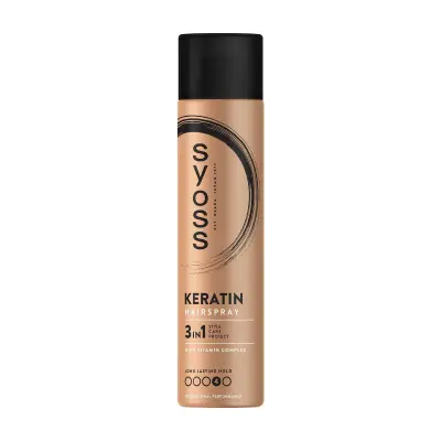 SYOSS Keratin Λακ Μαλλιών με Έξτρα Δυνατό Κράτημα 400ml