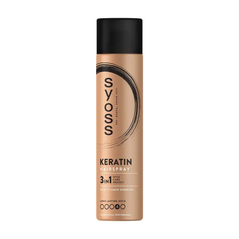 SYOSS Keratin Λακ Μαλλιών με Έξτρα Δυνατό Κράτημα 400ml
