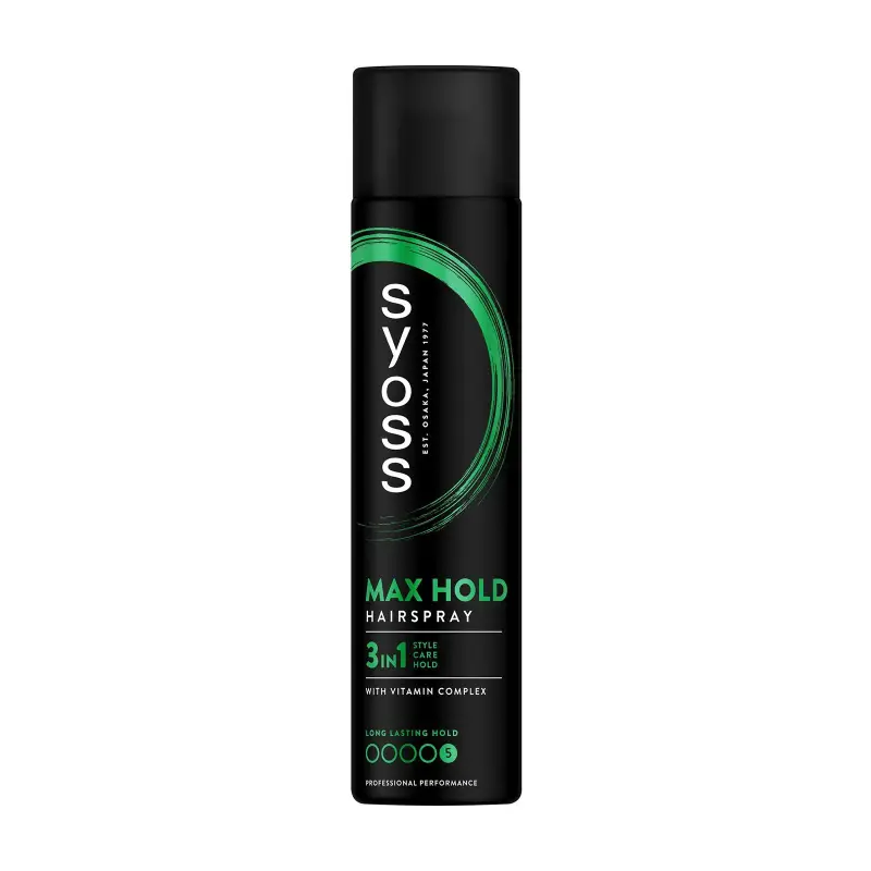 SYOSS Max Hold Λακ Μαλλιών για Μέγα Δυνατό Κράτημα 400ml