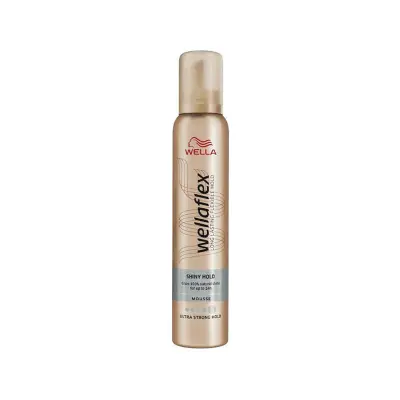 WELLA Wellaflex Shiny Hold Mousse 5 Ultra Strong Hold 200ml