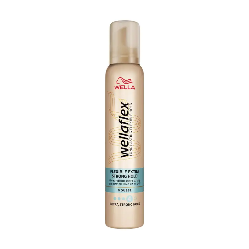 WELLA Wellaflex Μους Μαλλιών Flexible Έξτρα Δυνατό Κράτημα 200ml