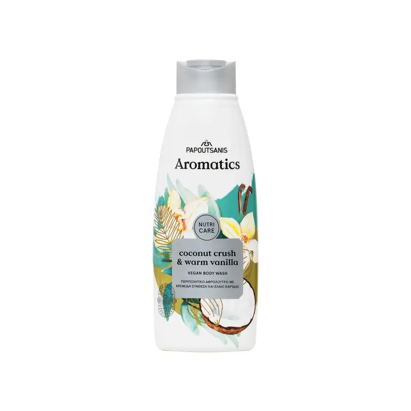 AROMATICS NUTRICARE ΑΦΡΟΛΟΥΤΡΟ COCONUT CRUSH & WARM VANILLA 600ml