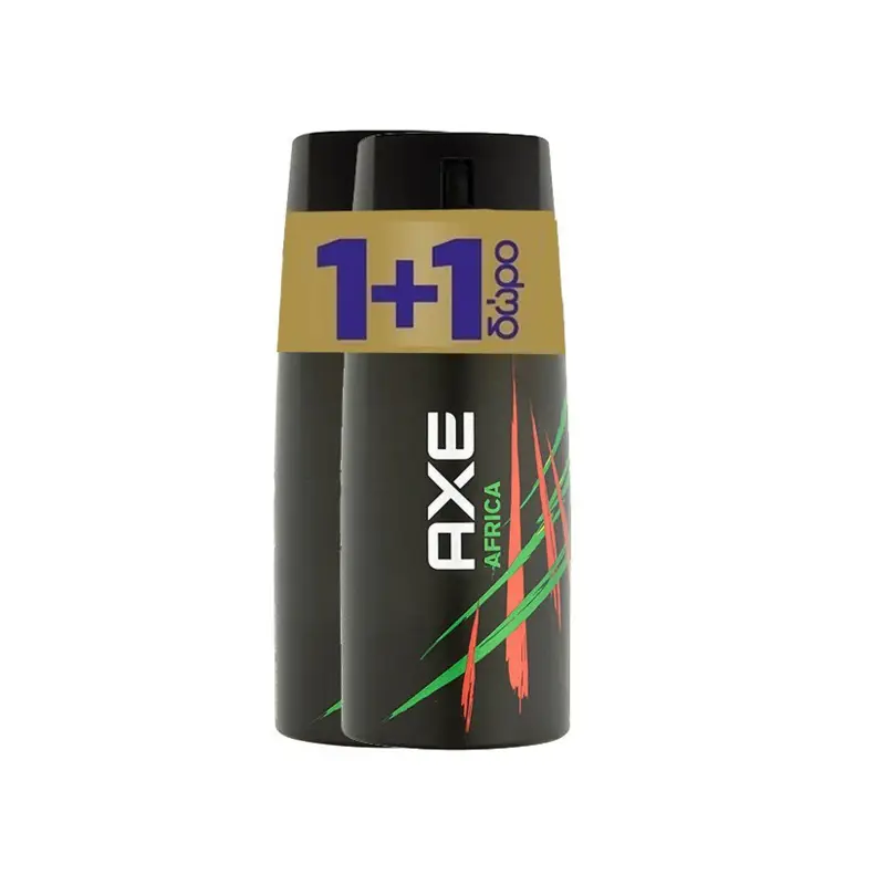 AXE Deo Spray Africa 150ml 1+1 ΔΩΡΟ