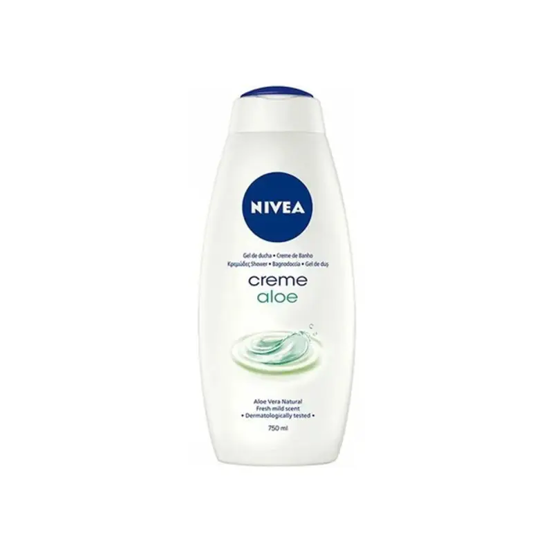 NIVEA Creme Aloe Κρεμώδες Αφρόλουτρο με Αλόε Βέρα 750ml