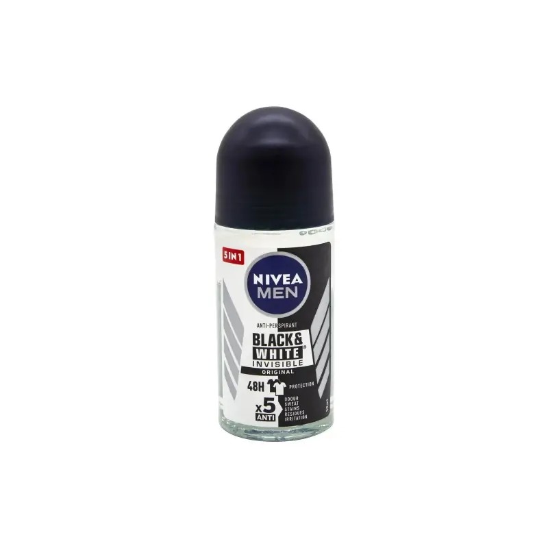NIVEA Men Black & White Power Invisible Roll On 50ml