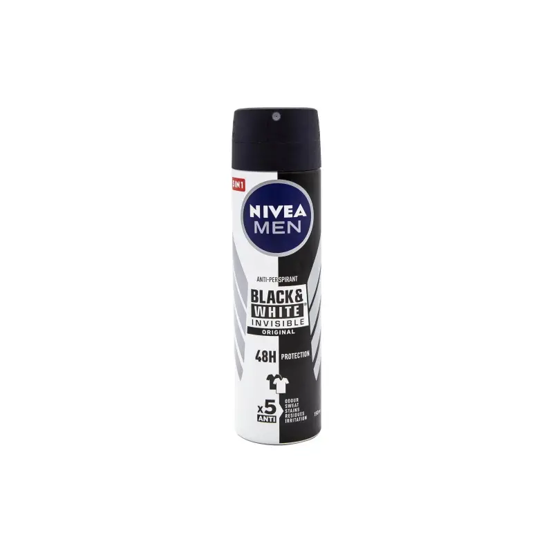 NIVEA Men Black & White Power Invisible Spray 150ml
