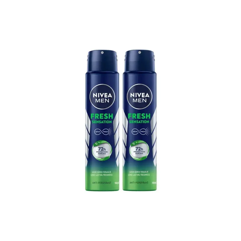 NIVEA Αποσμητικό Spray Men Fresh Sensation 150ml 1+1 Δώρο